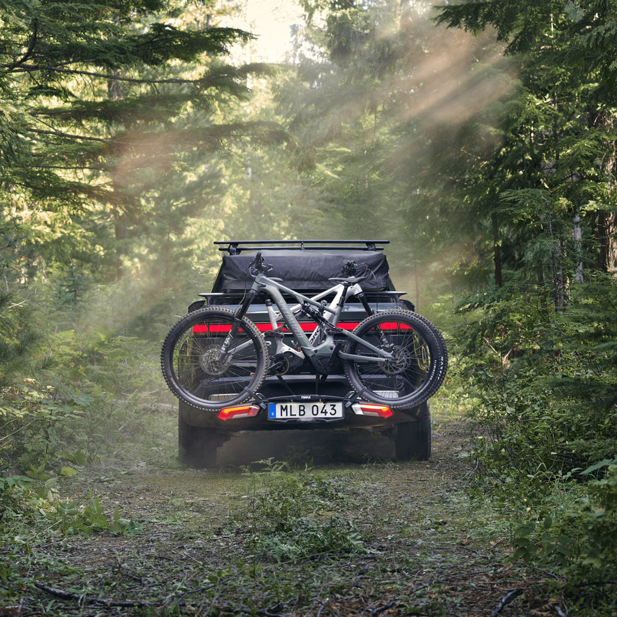 Thule Epos ParkSecure 3-bike towball Bike Carrier 13-pin