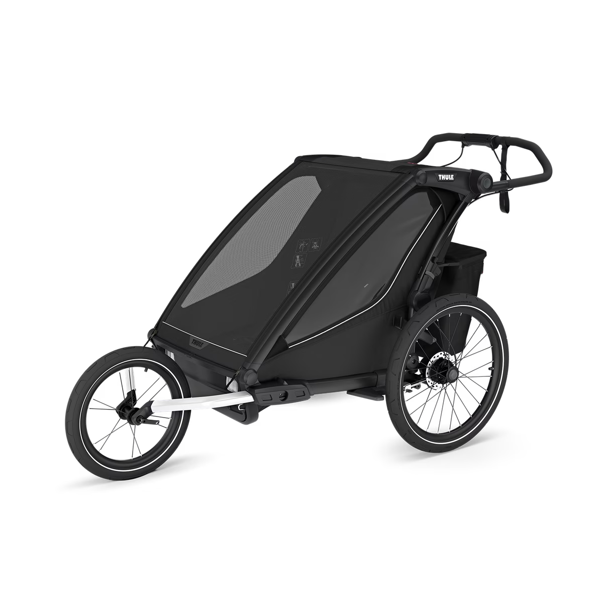 Chariot Cross 2 Double Child Carrier with Cycling & Strolling Kit