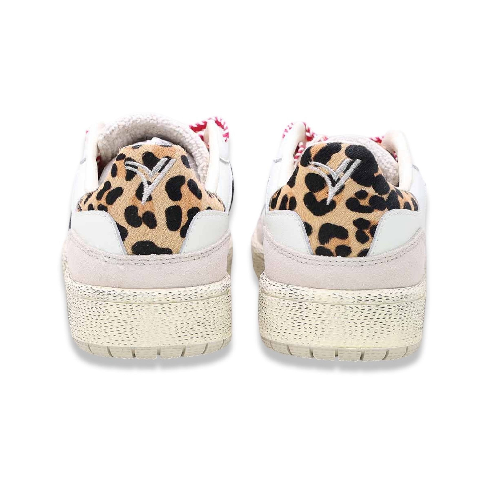 Victoria smash glam blanco leopardato