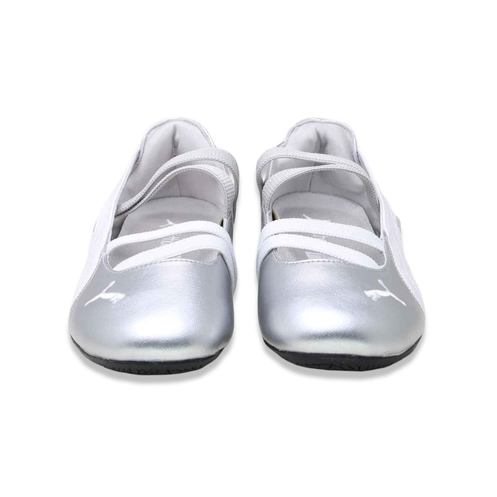 puma speedcat ballet silver white