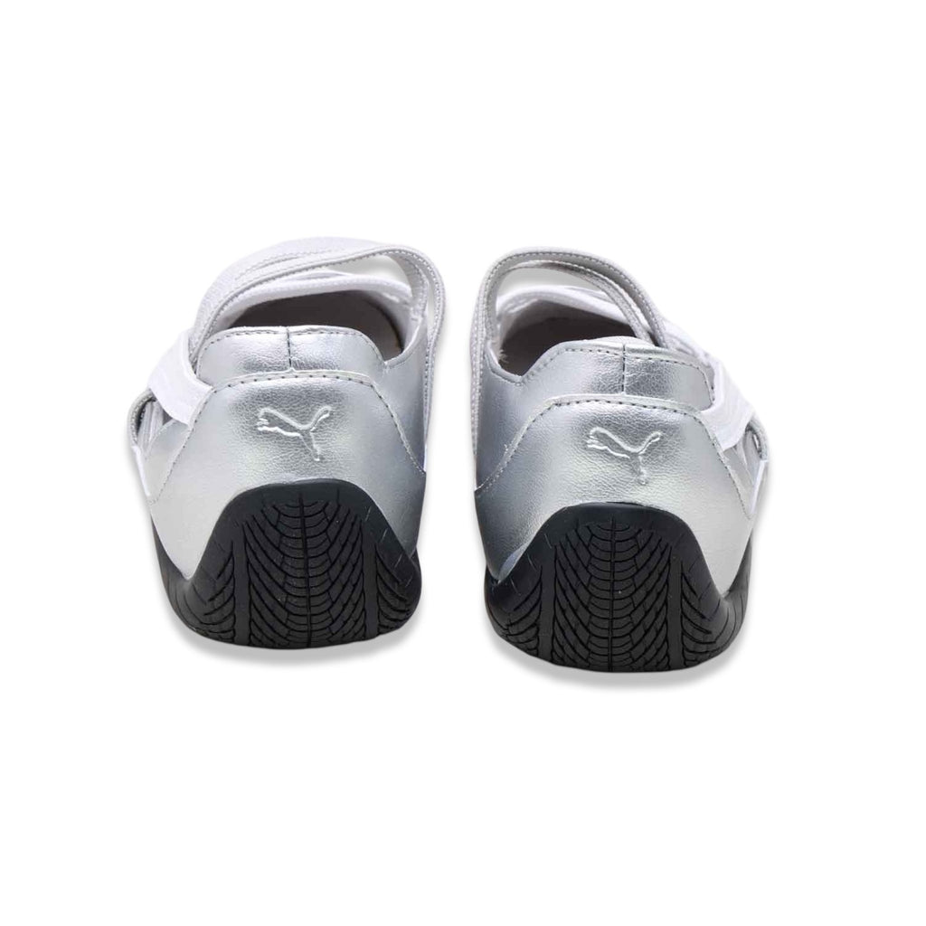 puma speedcat ballet silver white