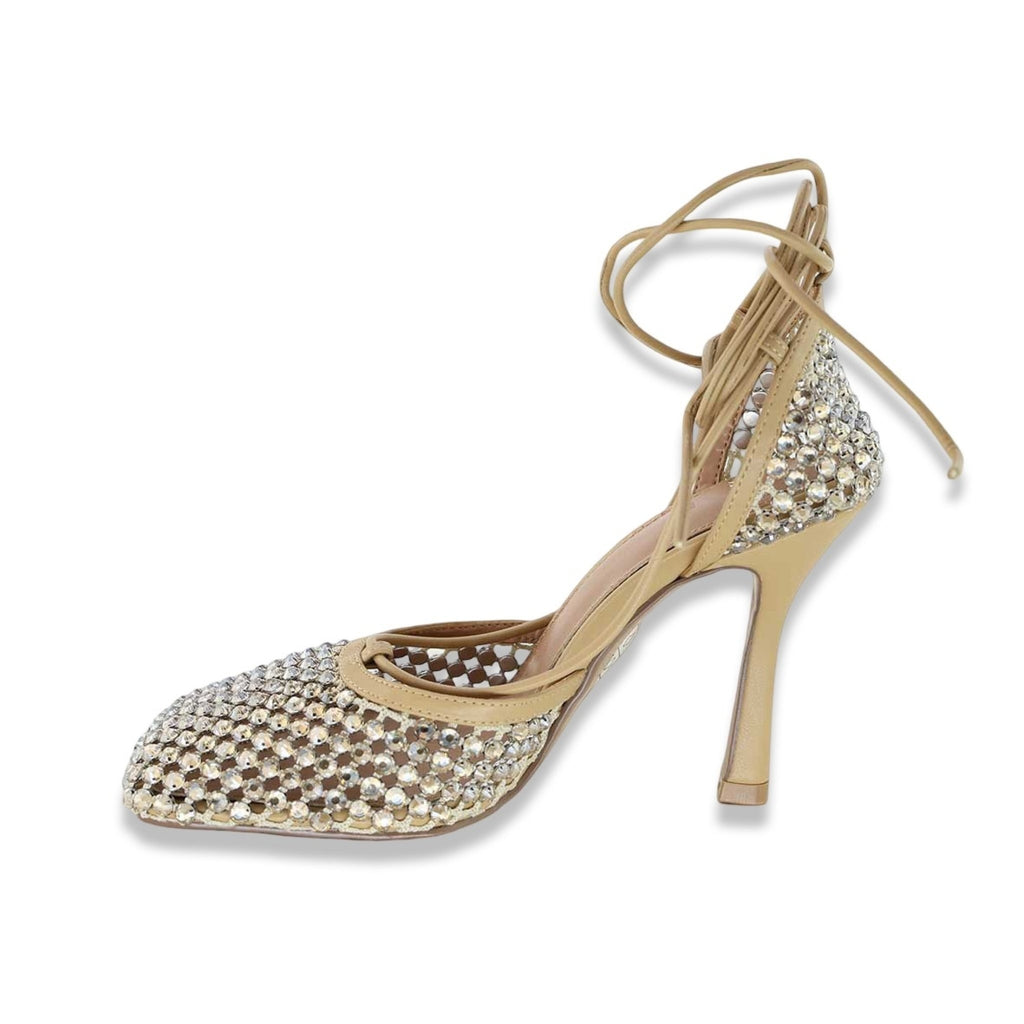 Exe' pony beige gold