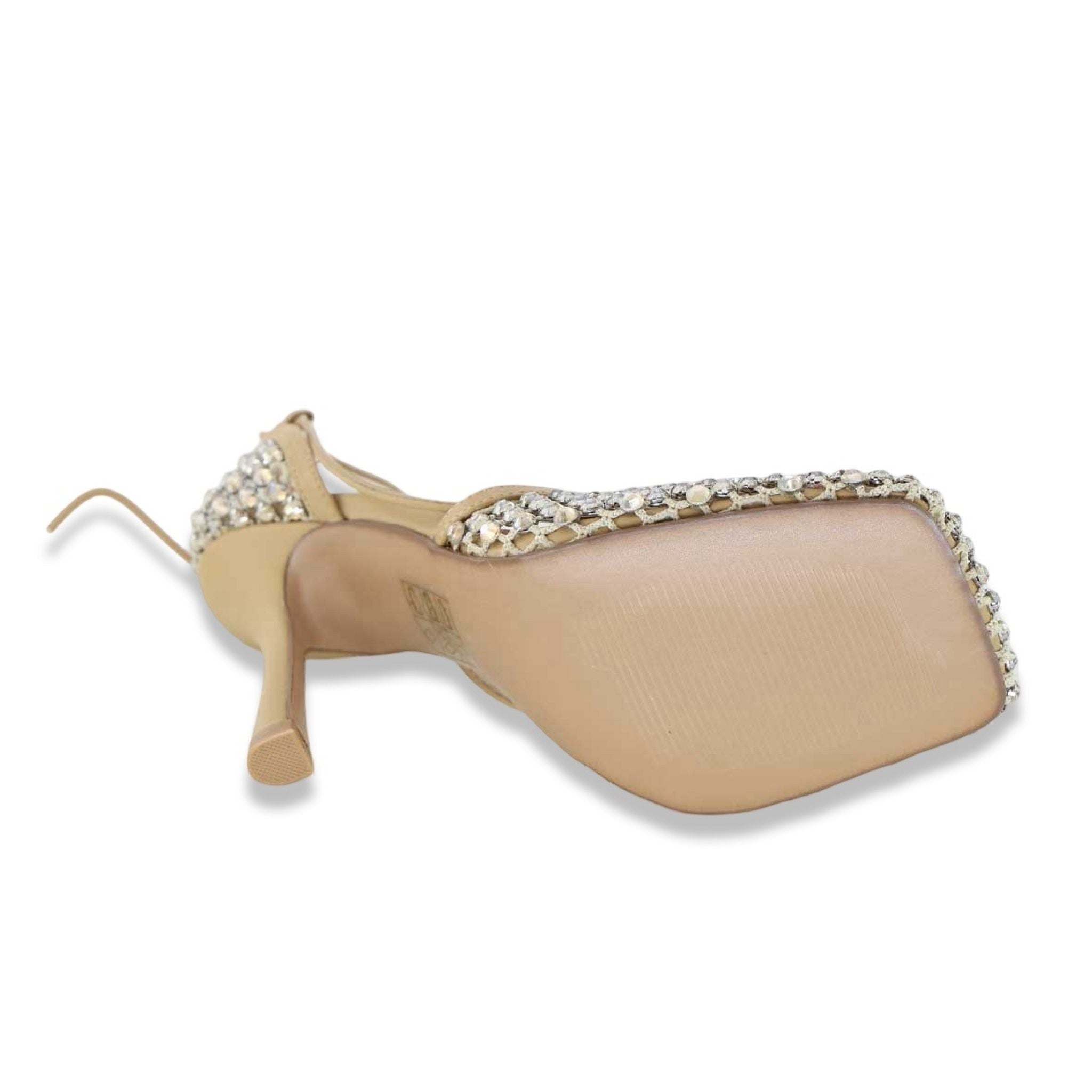 Exe' pony beige gold