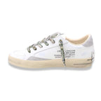 Crime london sk8 deluxe white grey