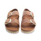 Birkenstock milano big buckle cognac