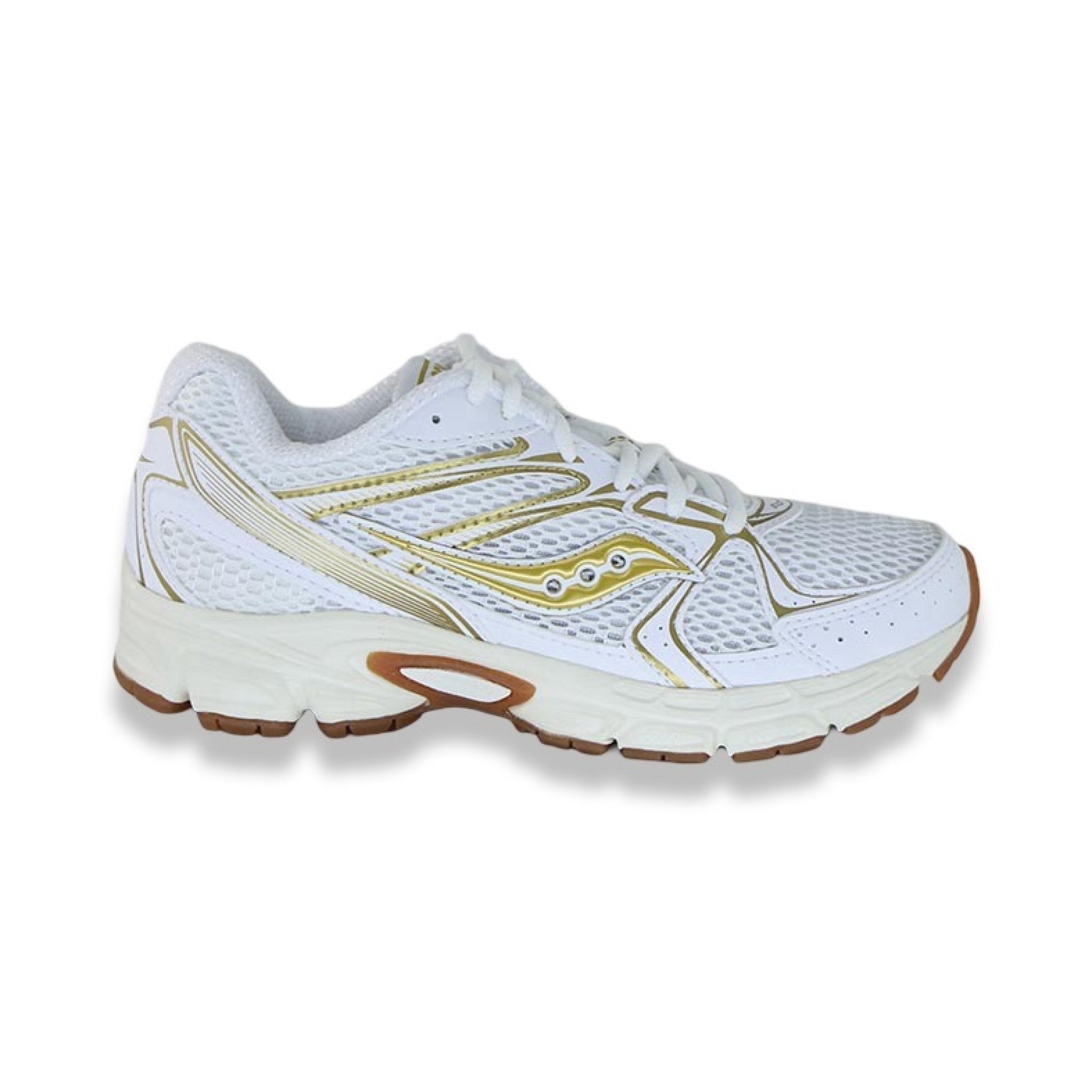 Saucony ride millennium white bronze