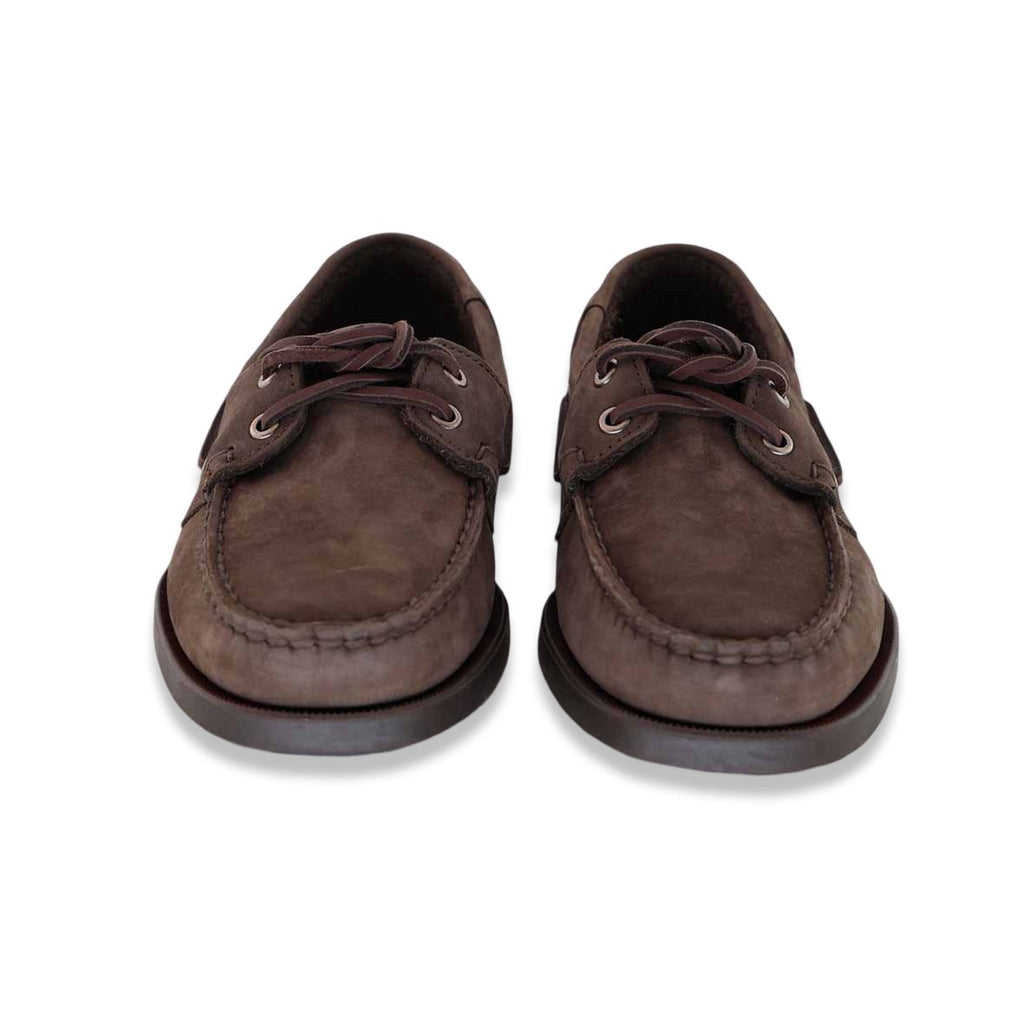 Sebago docksides portland nubuck brown
