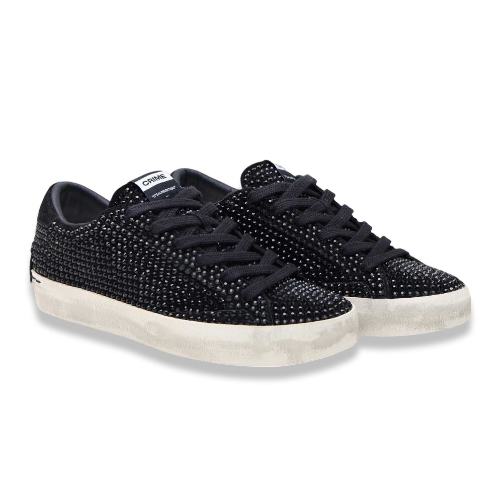 Crime london distressed black