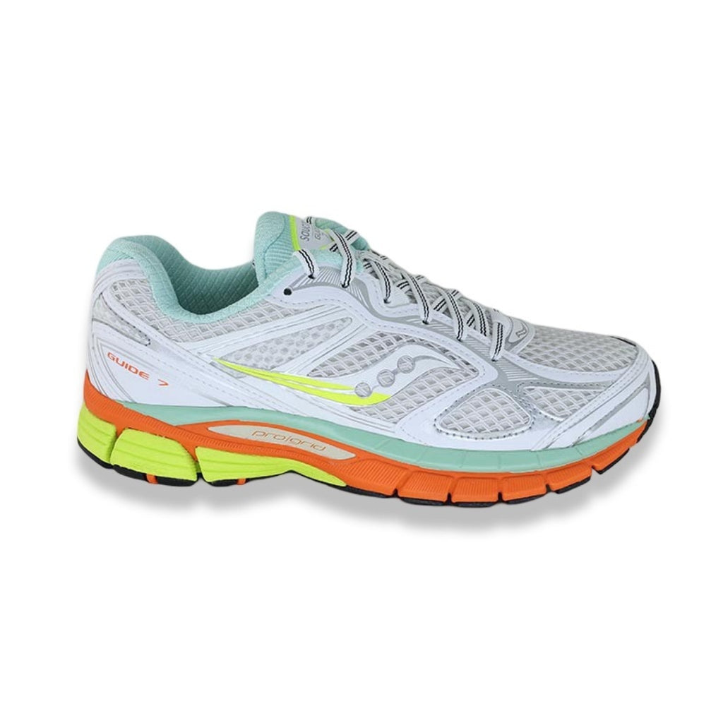 Saucony progrid guide 7 white multicolor