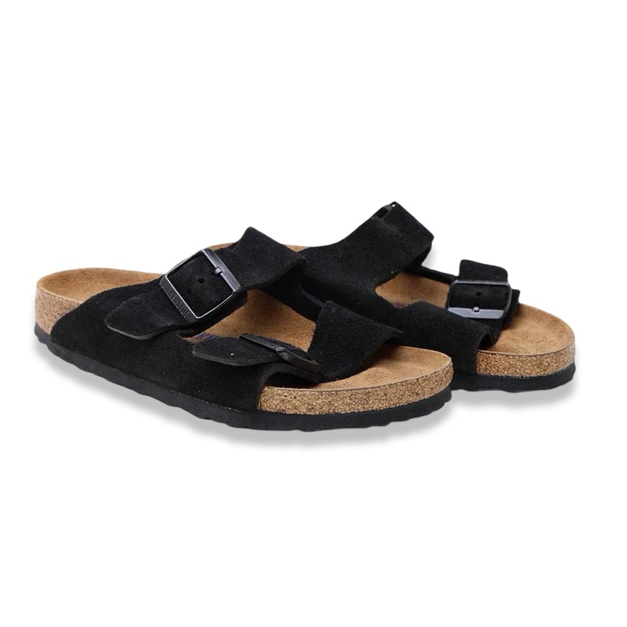 Birkenstock arizona velour black