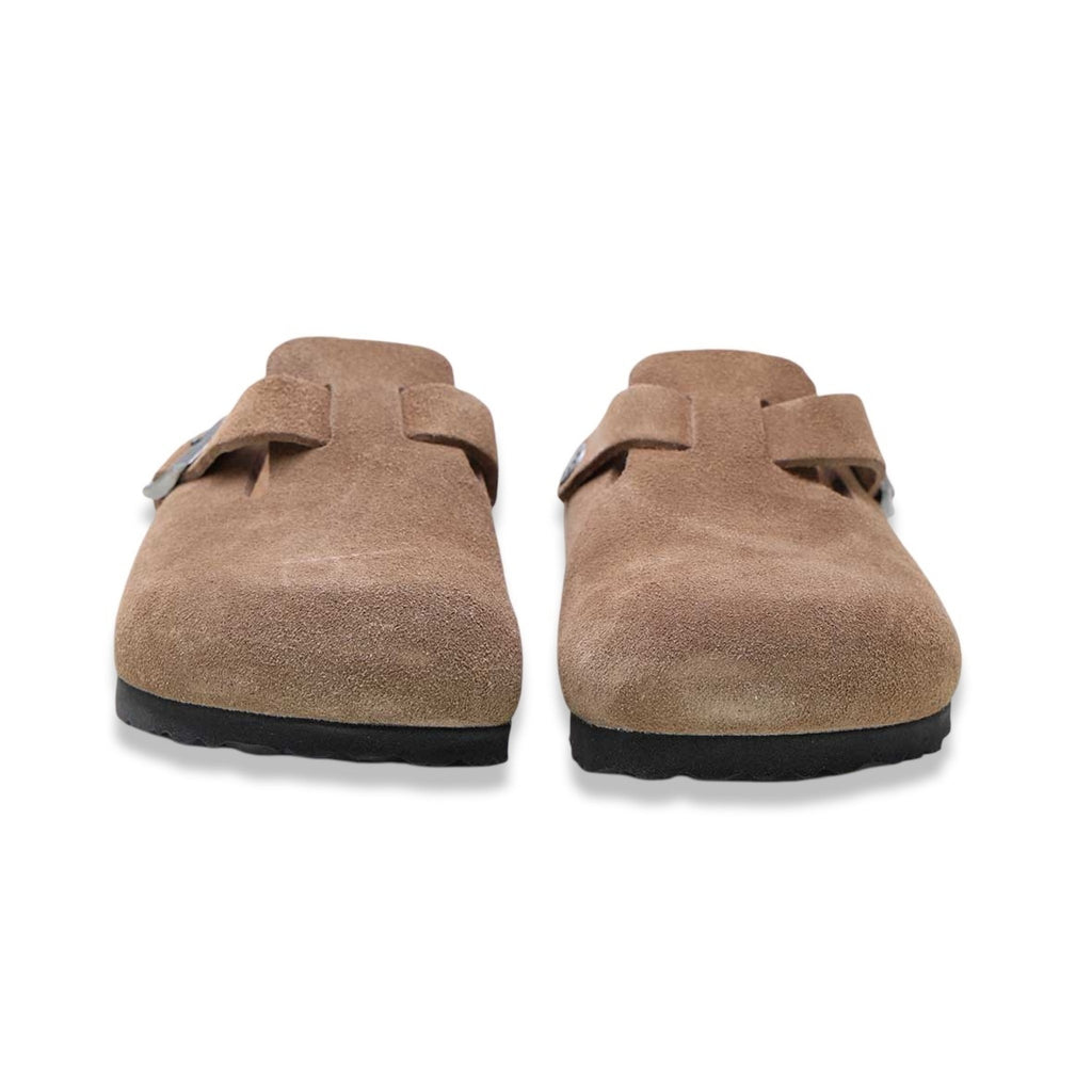 Birkenstock boston dark tea