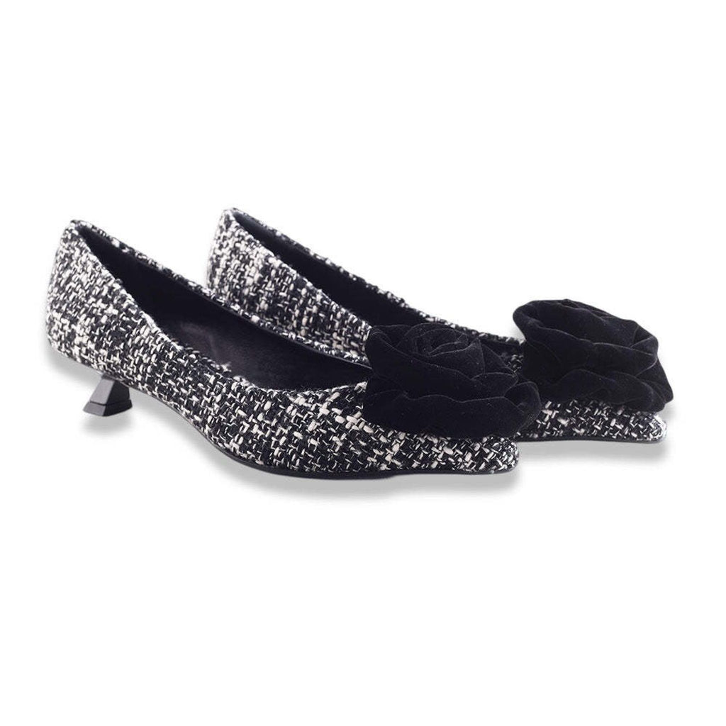 Chantal adriatico tweed nero