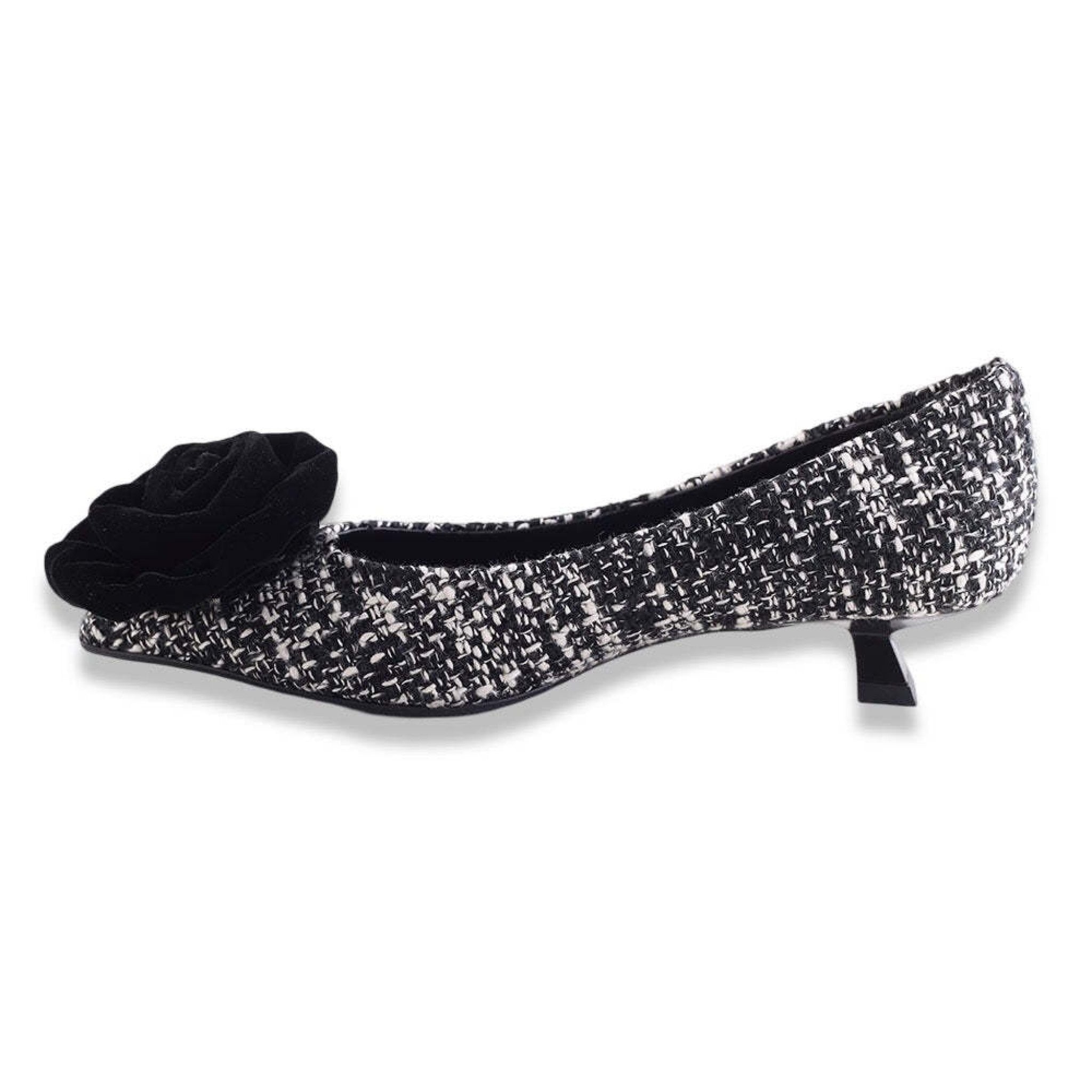 Chantal adriatico tweed nero