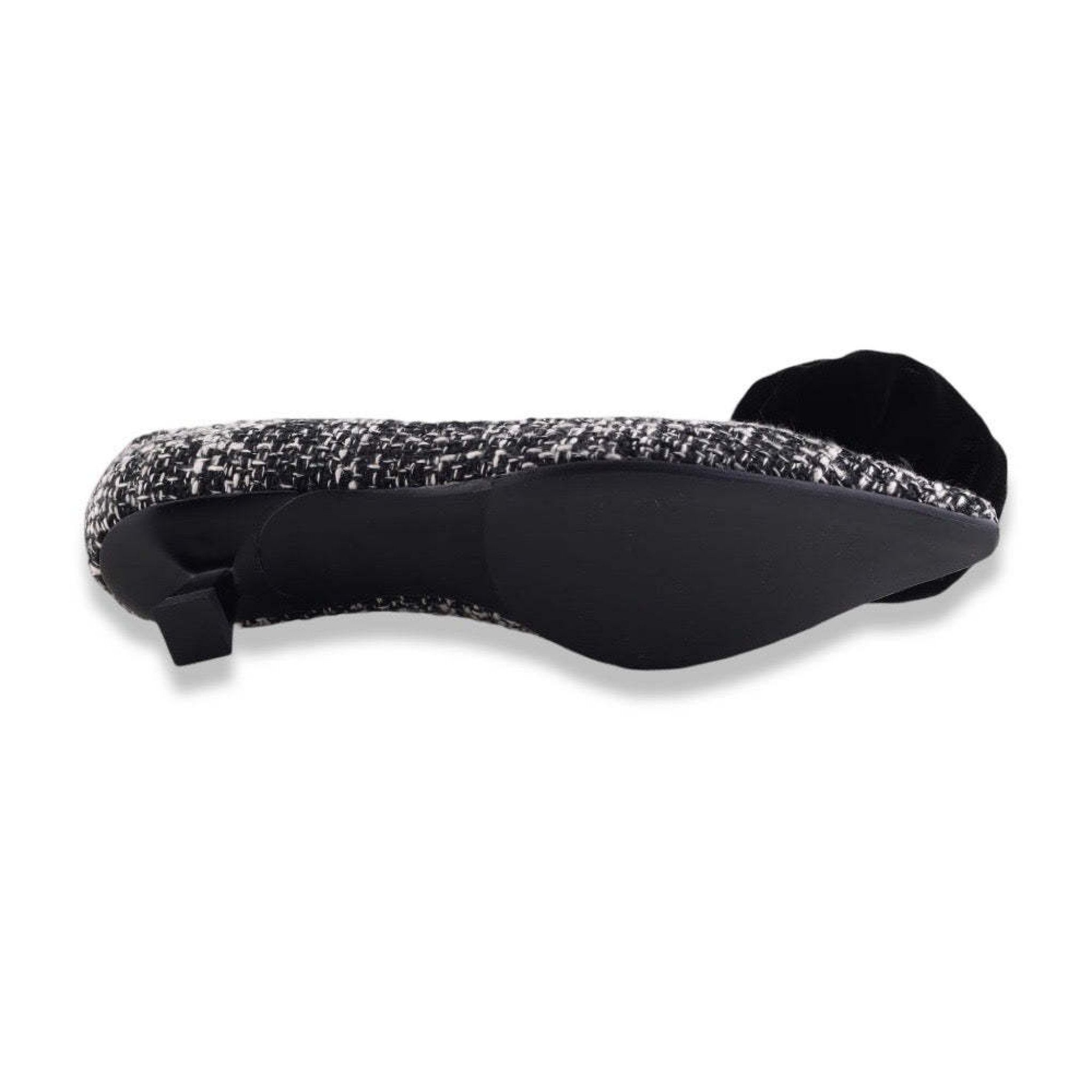 Chantal adriatico tweed nero