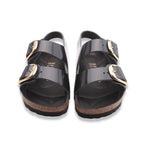 Birkenstock milano big buckle high shine black
