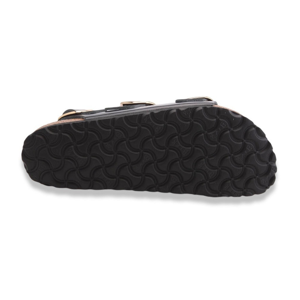 Birkenstock milano big buckle high shine black