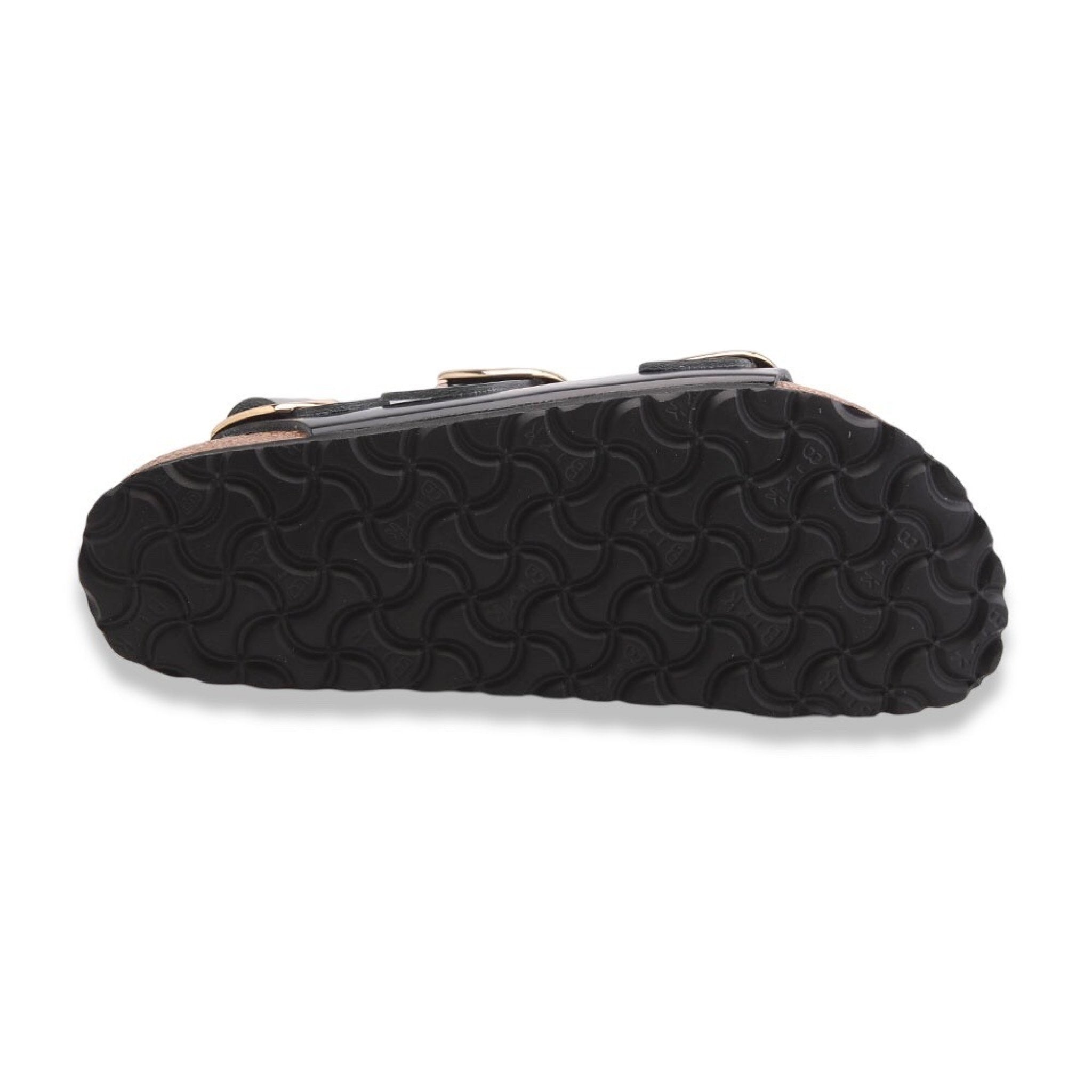 Birkenstock milano big buckle high shine black
