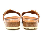 Birkenstock madrid big buckle cognac