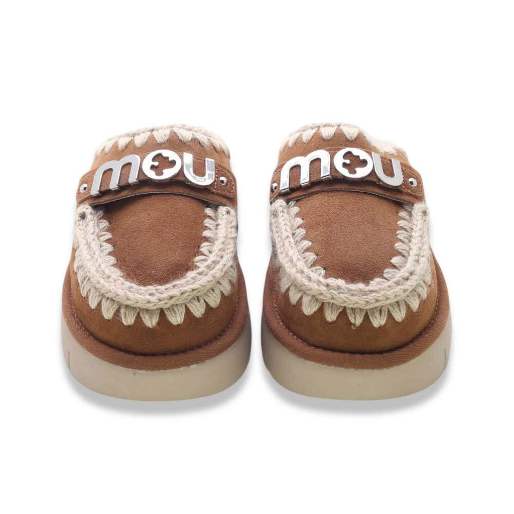 Mou bounce clog cognac