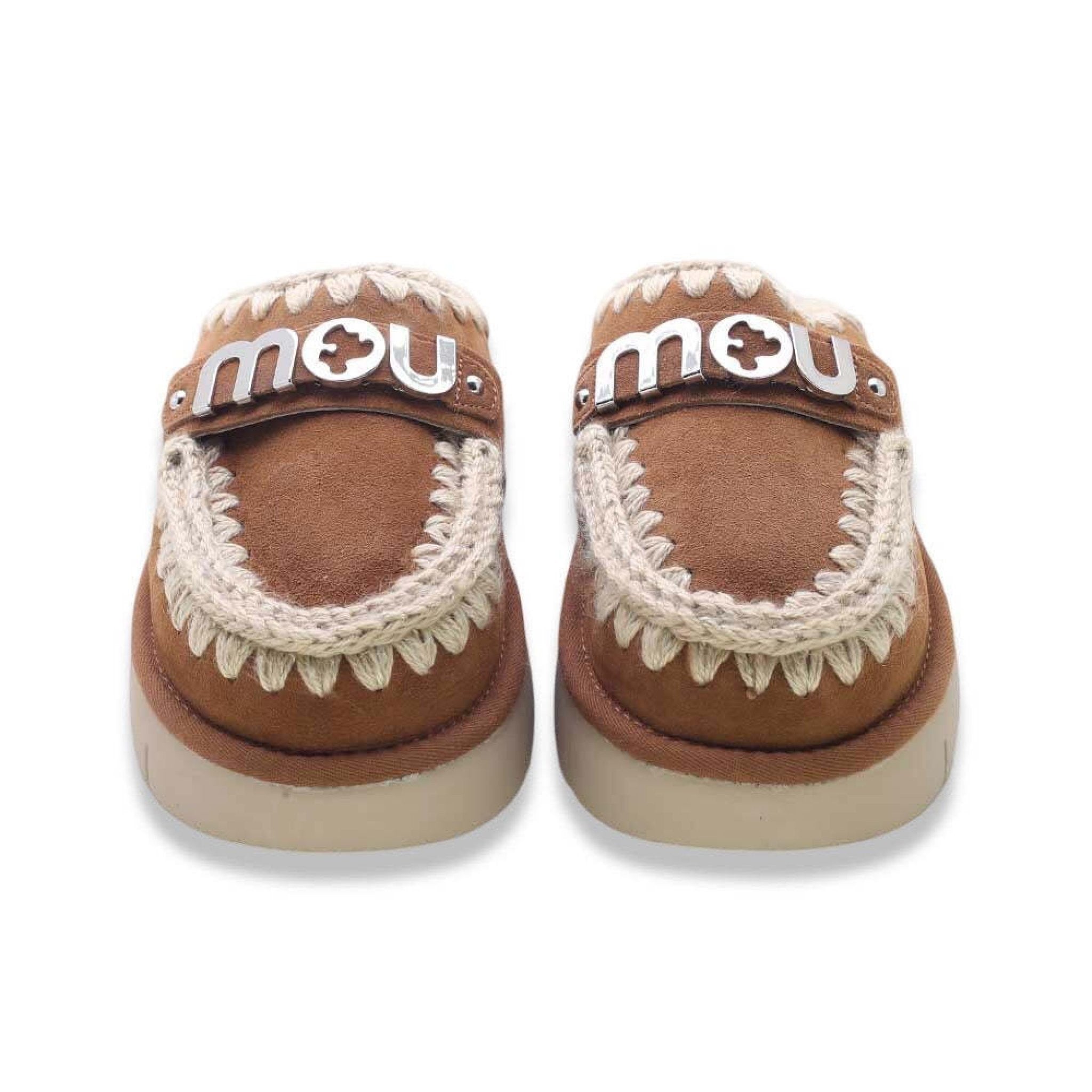 Mou bounce clog cognac