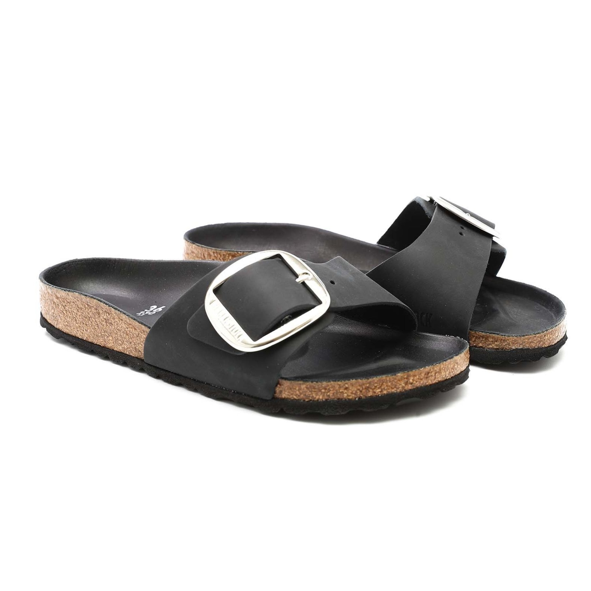 Birkenstock madrid big buckle black
