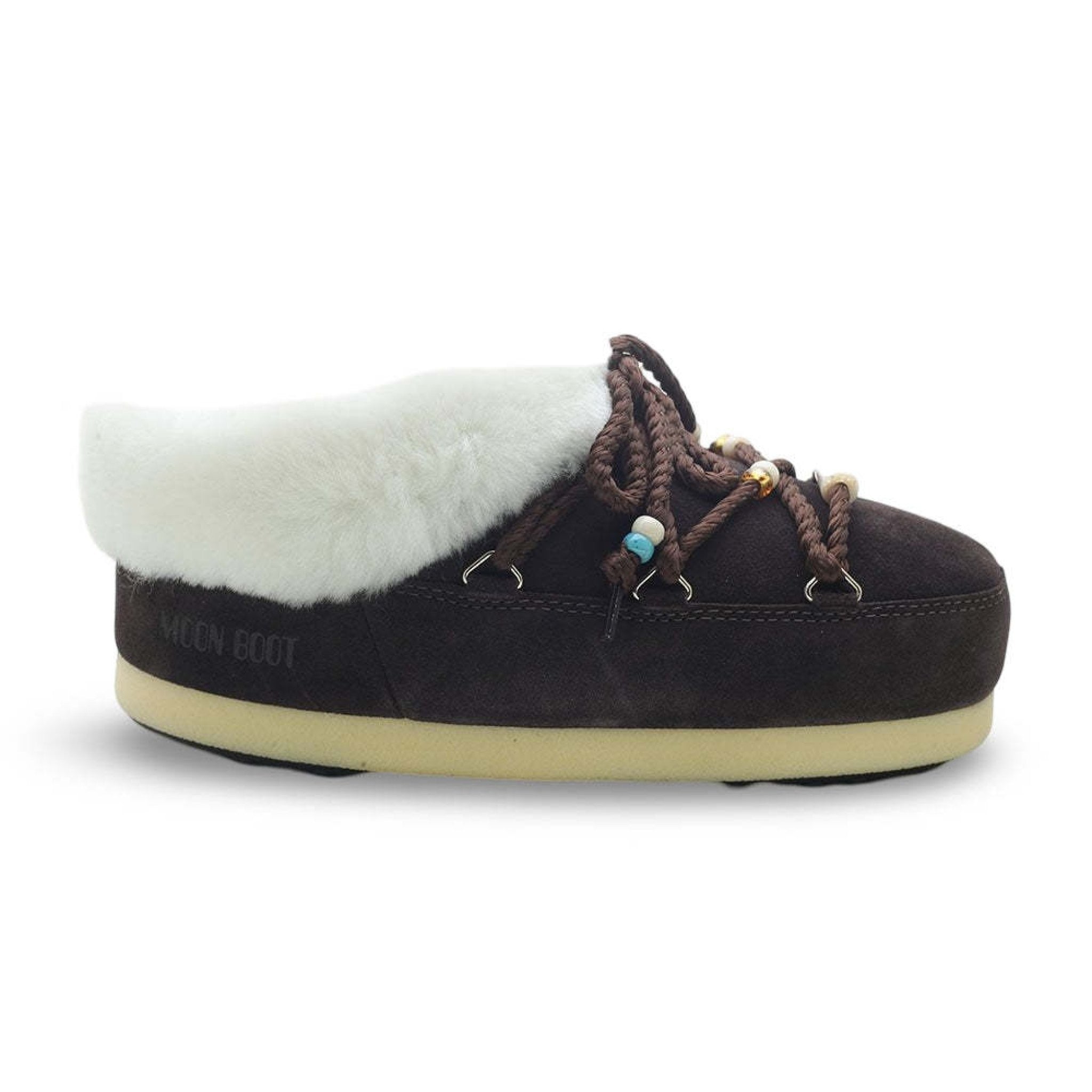 Moon boot mule suede brown