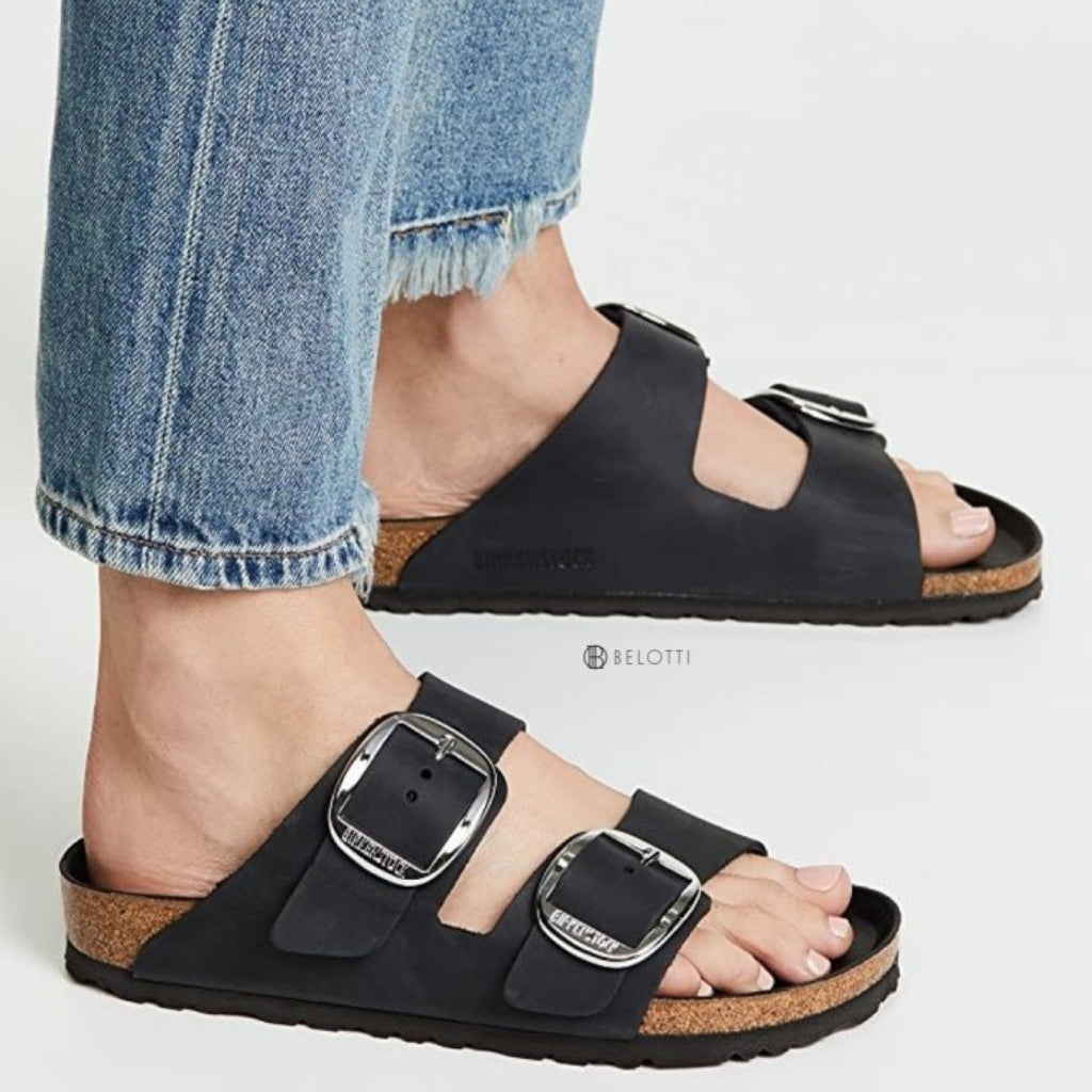 Birkenstock arizona big buckle black