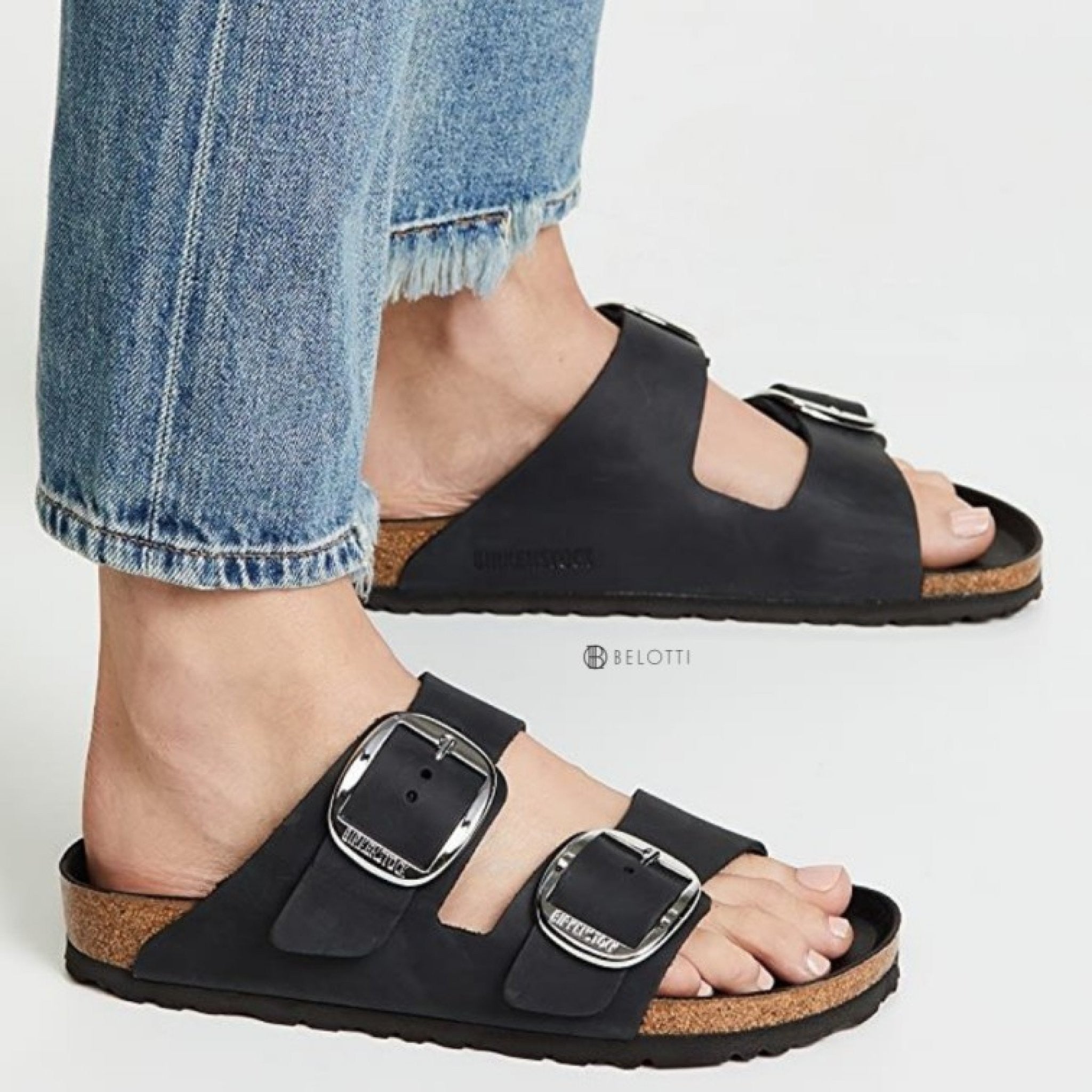 Birkenstock arizona big buckle black