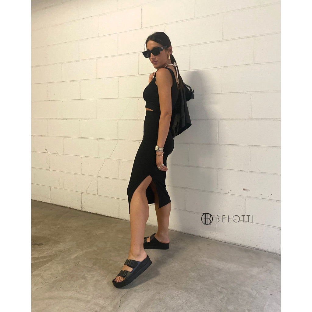 Birkenstock Papillio arizona platform black