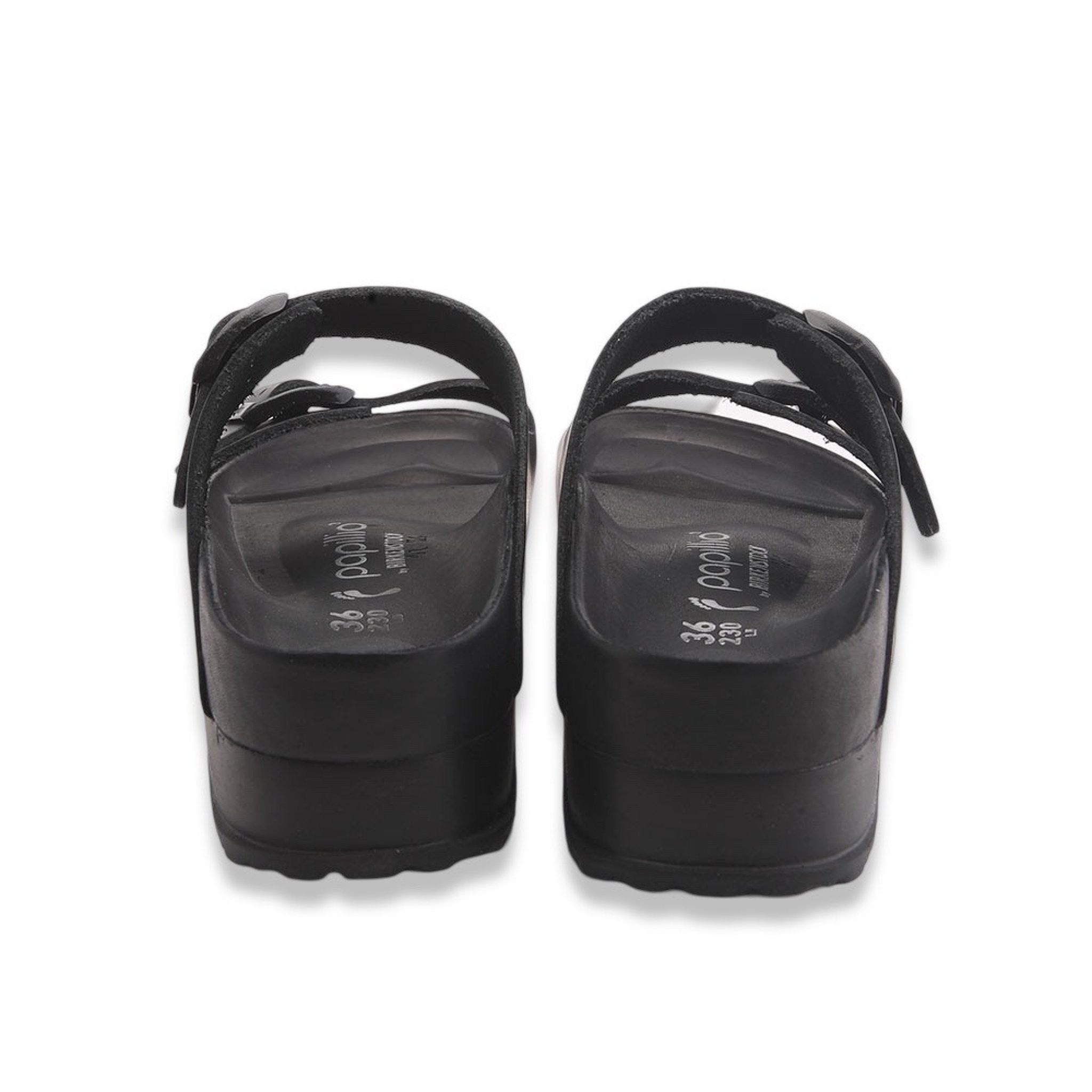 Birkenstock Papillio arizona platform black
