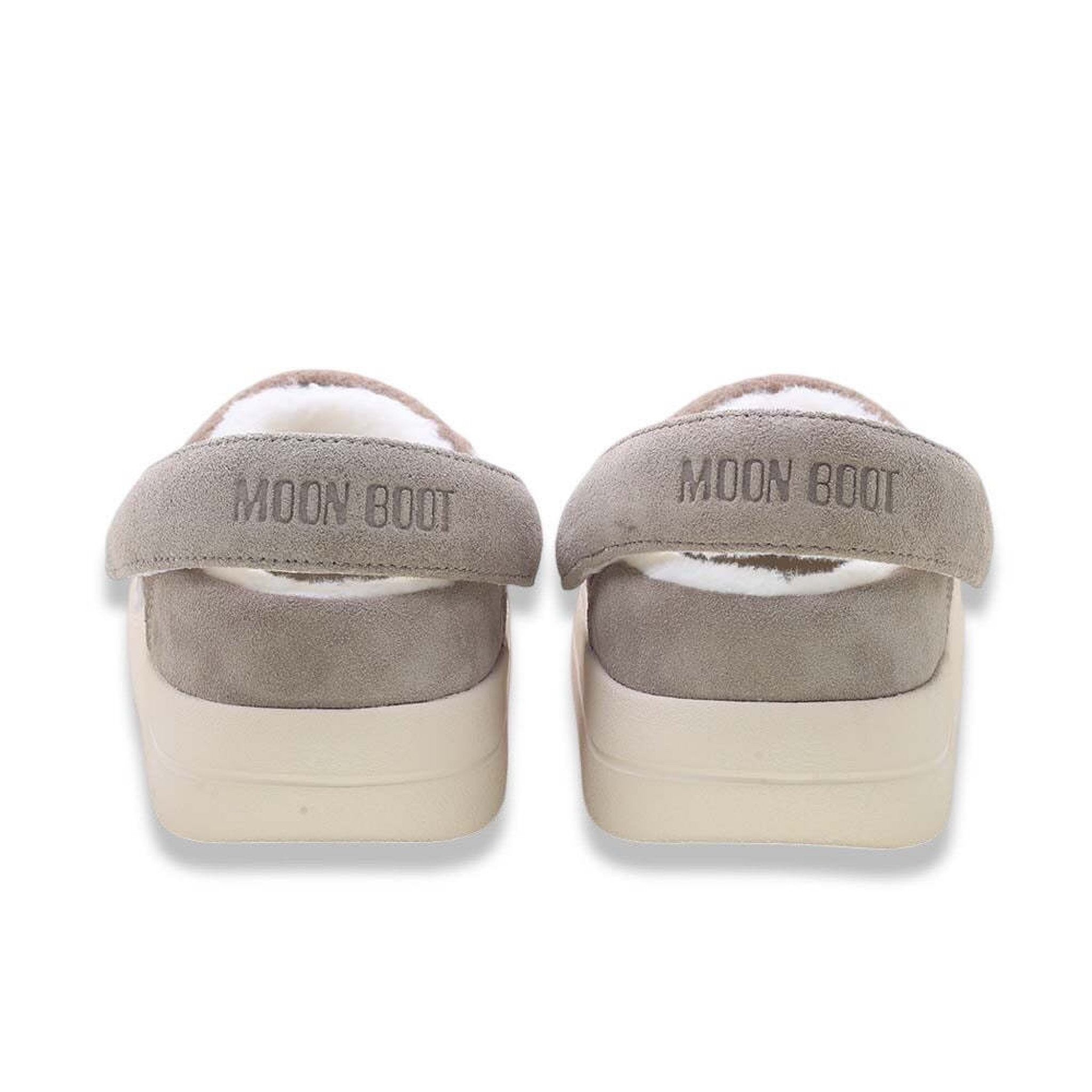 Moon boot park clog felt beige