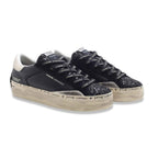 Crime London Distressed Black Gold
