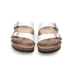 Birkenstock arizona graceful pearl white