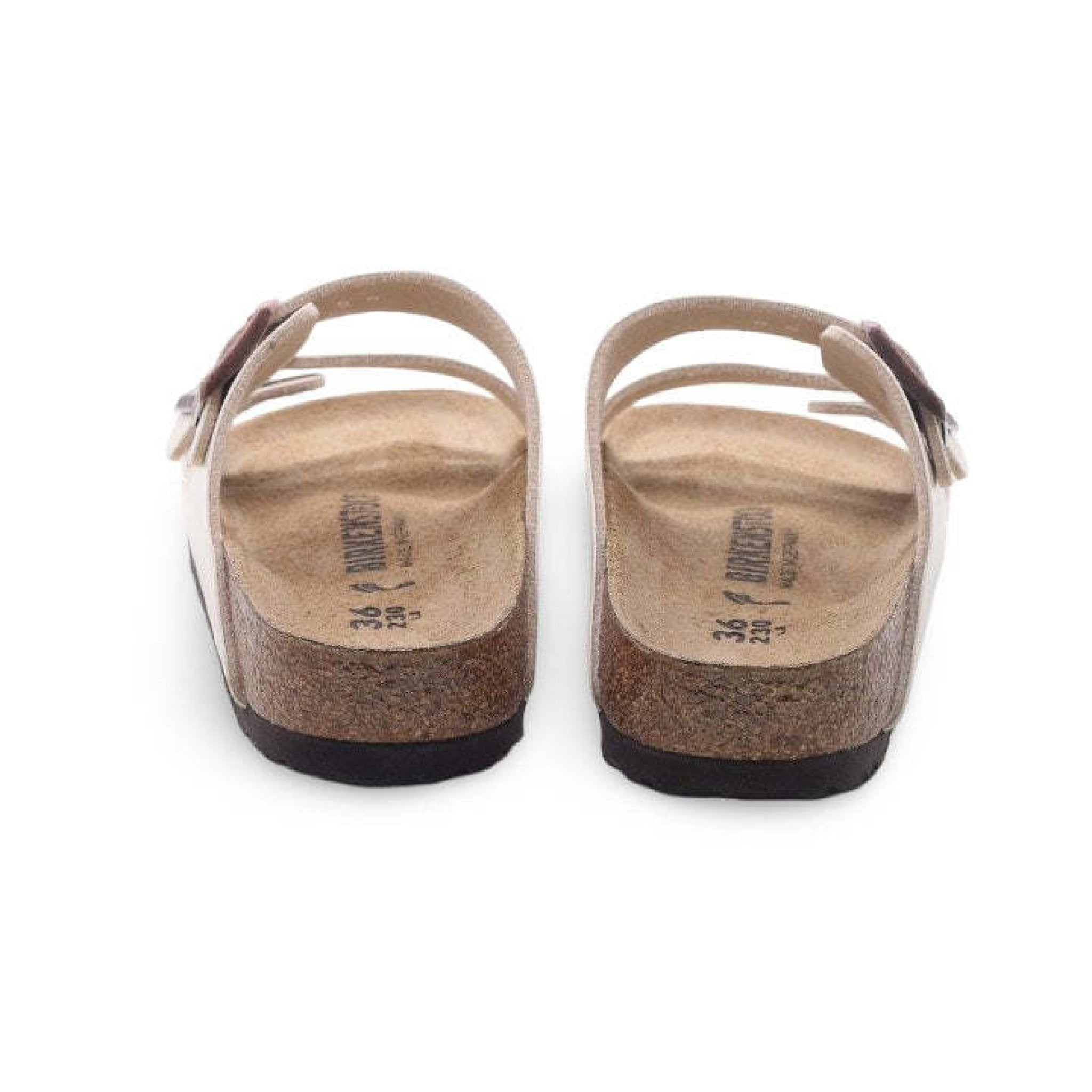 Birkenstock arizona graceful pearl white