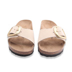 Birkenstock madrid big buckle ecru