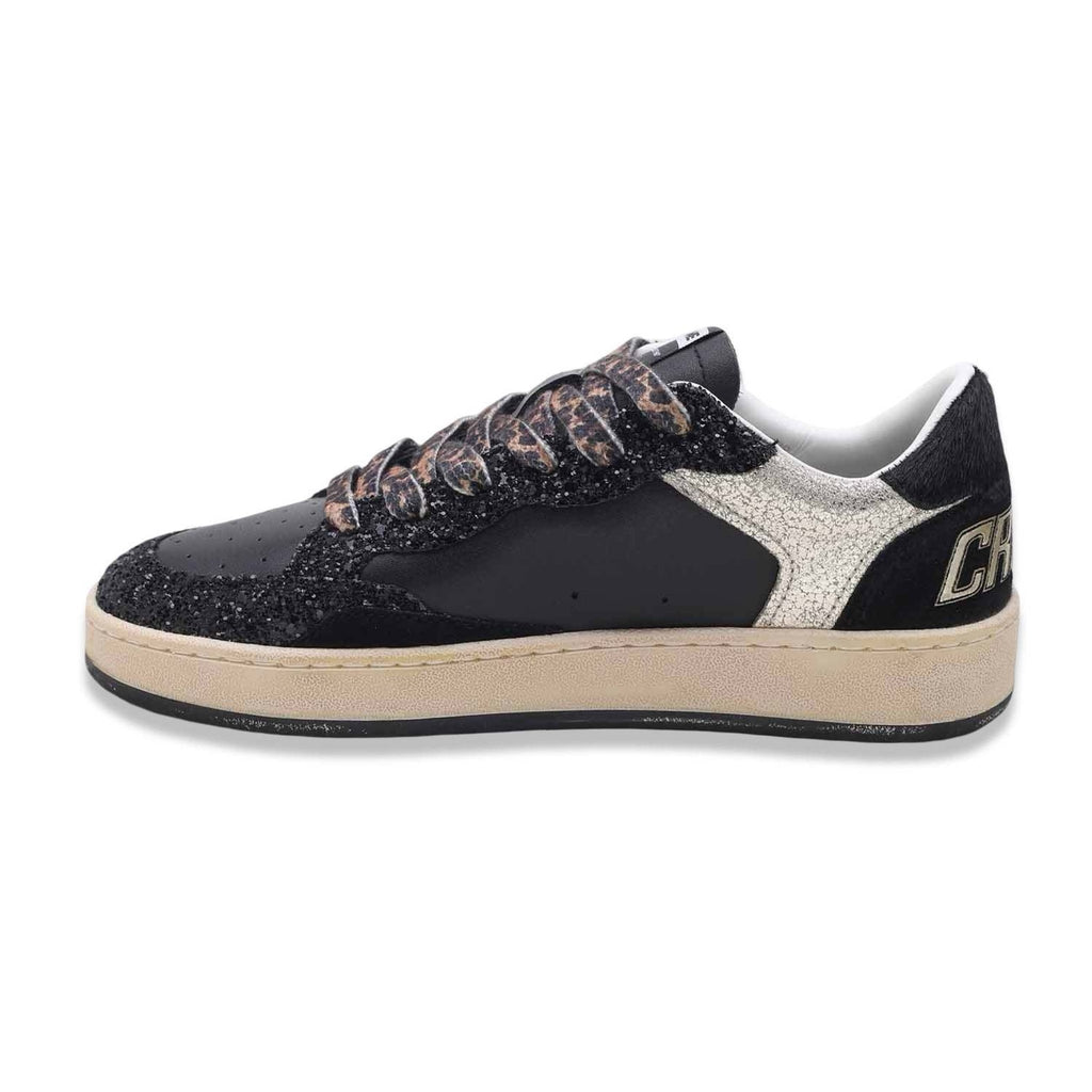 Crime London Chelsea Black Leopard