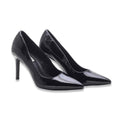 Steve Madden Secured Black Patent