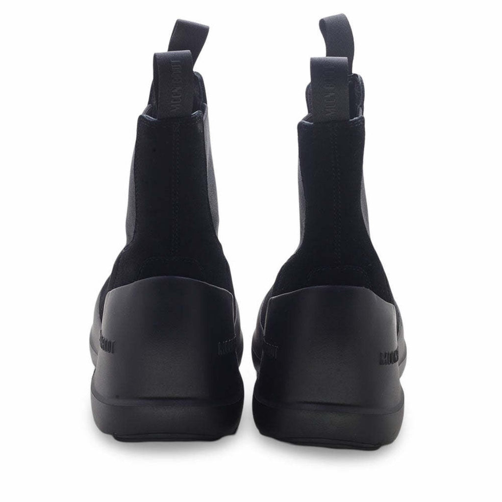 Moon boot luna chelsea suede black