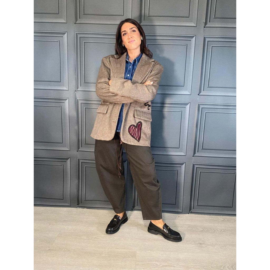 Ste giacca first love moro beige