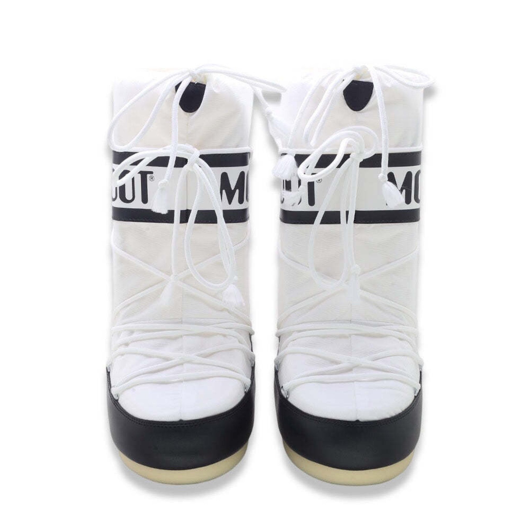 Moon boot icon nylon black white
