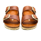 Birkenstock arizona big buckle Cognac